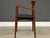 Mid-Century Modern 1960s Solid Teak Danish Arm Chair by Harry Ostergaard For Sale - Image 3 of 11
