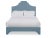 Casa Cosima Nadine Queen Bedframe, Blue Velvet For Sale - Image 4 of 4