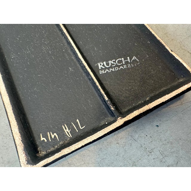 Black Vintage Wall Panels from Ruscha, 1970s, Set of 2 For Sale - Image 8 of 10