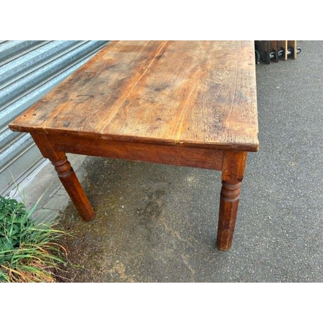 Oak Dining Table, 1960s For Sale - Image 3 of 10