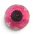 Late 20th Century Cranberry Glass Kugel-Style Botanical Christmas Ornaments, Set of 3 For Sale - Image 17 of 18