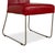 Red Leather Chairs from Bert Plantagie, Set of 4 For Sale - Image 4 of 12