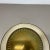 Metal Round Brass Wall Ceiling Light in the style of Gino Sarfatti, Italy, 1950s For Sale - Image 7 of 18