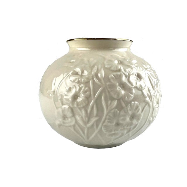 Ivory Vintage Lennox Vase For Sale - Image 8 of 8