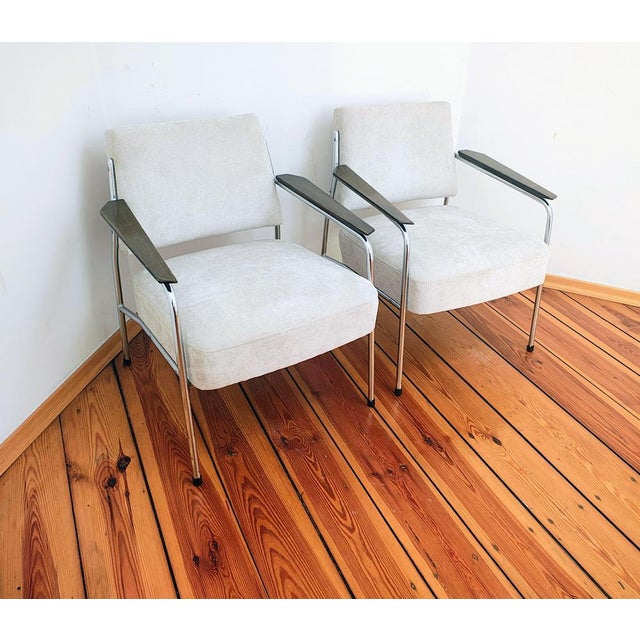 Vintage Armchairs, Czechoslovakia, 1960s, Set of 2 For Sale - Image 4 of 17