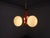 Space Age Sputnik Ceiling Lamps with Glasses by Richard Essig, Germany, 1970s, Set of 2 For Sale - Image 10 of 18