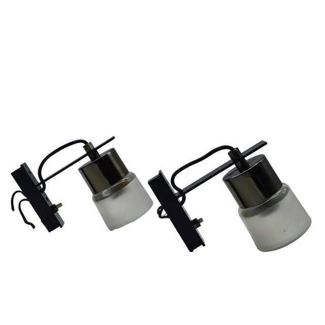 6118 Wall Lamps by Marco Zanuso for Oluce, Italy, 1950s, Set of 2 For Sale - Image 6 of 7