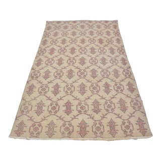 Home Living Oushak Vintage Carpet For Sale