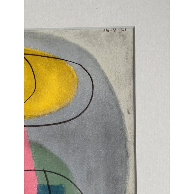 1920s Pablo Picasso Woman With Yellow Hat Vintage Original Pochoir Print For Sale - Image 5 of 7