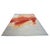 Indo-Nepalese Modern Wool & Silk 9x12 Grey, Orange, & Red Handmade Area Rug #1144036 For Sale In Houston - Image 6 of 9