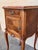 Early 20th Century Antique French Mahogany Night Stands with marble top and wheels, 1900, 2 Pieces For Sale - Image 5 of 18