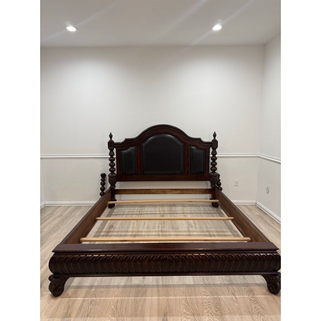 Lane Home Furniture National Geographic Collection King Size Bed For Sale - Image 9 of 12