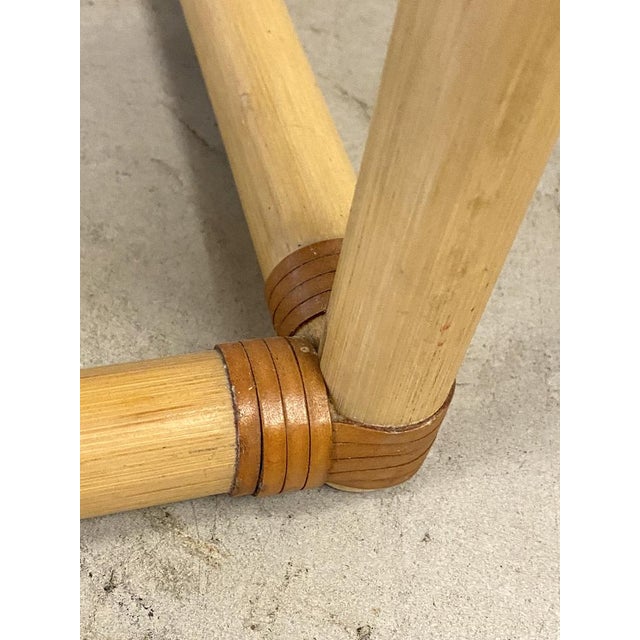 Bamboo Bedside Tables by Gervasoni, 1980s, Set of 2 For Sale - Image 12 of 16