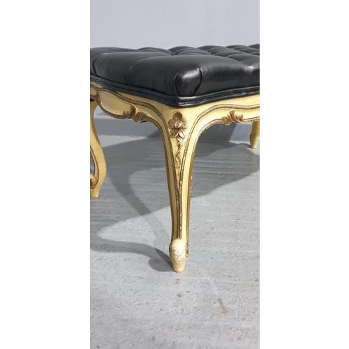 Painted Long Stool For Sale - Image 4 of 8