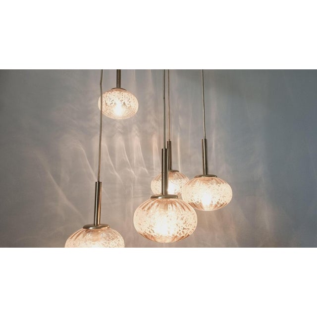 Mid-Century Pendant from Fischer Leuchten, Germany, 1970s For Sale - Image 10 of 18