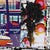 2020s Cruisin' Santa Monica - Abstract Color Drenched Textural City Collage Artwork by Marion Duschletta For Sale - Image 5 of 9