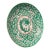 Antique Famille Verte Display Plate, Oriental, Qing Dynasty, Saucer, Victorian For Sale