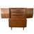Mid-Century Modern American of Martinsville Harlequin Diamond Front Highboy Dresser For Sale - Image 3 of 17