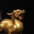 Bronze Late 19th Century Gilt Bronze Mythical Beast Statue, 0.92kg For Sale - Image 8 of 9