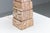 Geometric Pyramid Table Lamp in Travertine-Onyx, 1970s For Sale - Image 11 of 15