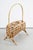 Mid-Century Modern Rattan and Bamboo Bottle Holder, 1960s For Sale - Image 4 of 6