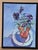 Postmodern Richild Holt, Pansies, 1990, Oil Painting on Canvas, Framed For Sale - Image 3 of 12