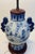 Ceramic Pair of Blue and White Chinoiserie Porcelain Urn Table Lamps With Peacock Motif For Sale - Image 7 of 10