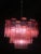 Glass Red Coral Murano Glass Tronchi Chandeliers, 1970, Set of 2 For Sale - Image 7 of 18