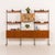 Mid-Century Modern Italian Free Standing Wall Unit in Teak, 1950s For Sale - Image 3 of 18
