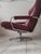 Vintage Gelderland Model 400 Swivel Lounge Chair and Ottoman by Jan Des Bouvrie for De Ster Gelderland, 1970s For Sale - Image 6 of 15