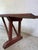 Earls 20th Century Rustic Swedish Wood Bench with Patinated Red For Sale - Image 16 of 18