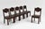 Brown Dining Chairs by Etienne Kohlmann, France, 1930s, Set of 6 For Sale - Image 8 of 18