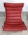 Red Armchairs and Ottomans attributed to Antonio Citterio, Italy 1980s, Set of 4 For Sale - Image 8 of 17