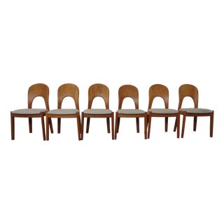 Morten Dining Chairs in Teak by Niels Koefoed for Hornslet Møbelfabrik, 1960s, Set of For Sale