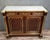 Parisian Buffet in Mahogany and Gilt Brass with Marble Top For Sale - Image 15 of 15