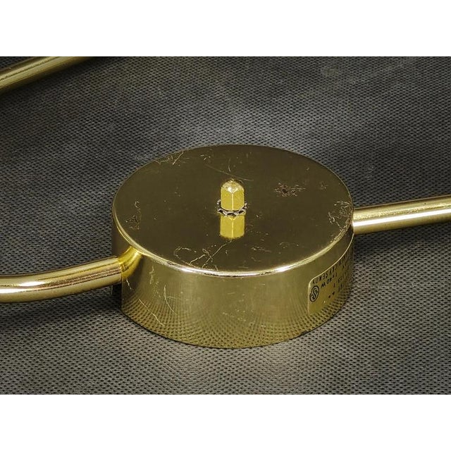 Vintage Brass and Opaline Glass Wall Lights by Kamenický Šenov, 1970s, Set of 3 For Sale - Image 12 of 16