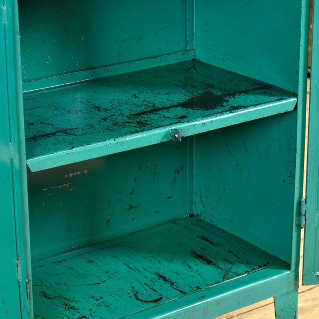 Industrial Iron Cabinet, 1970s For Sale - Image 6 of 17