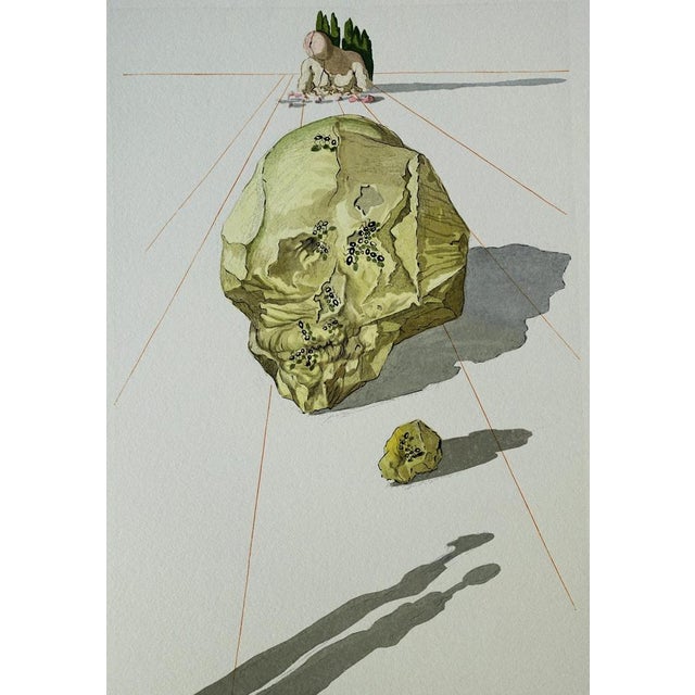 Salvador Dalí (1904-1989) Inferno 23: The Torment of the Hypocrites Color wood engraving Unsigned On BFK Rives wove paper,...