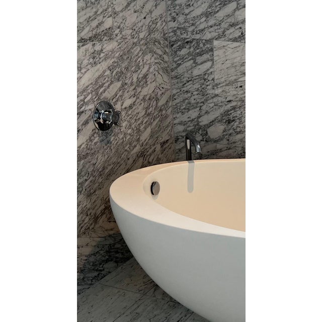 Authentic Waterworks .25 Freestanding Oval Bathtub (Style PTBT25) in matte white composite. Retails for $16,510 direct...