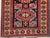 1900 - 1909 Vintage Persian Kurdish Rug, Hand-Knotted Wool, Geometric Pattern, Navy & Tan, 3x5 For Sale - Image 5 of 18