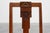 Brown Amsterdam School Oak Side Chair with Geometric Carvings, Netherlands, 1920s For Sale - Image 8 of 12