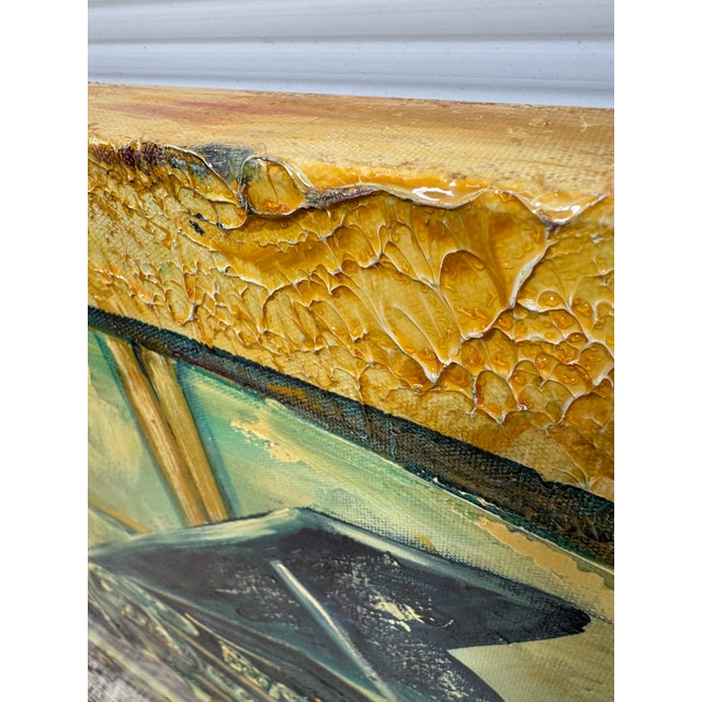 The Finer Things in Life Acrylic Original Painting, Signed For Sale In San Francisco - Image 6 of 12