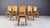 1970s Vintage Pine Wood Dining Chairs, 1970s, Set of 6 For Sale - Image 5 of 13