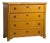 Large Antique 4-Drawer Dresser, 1920s For Sale