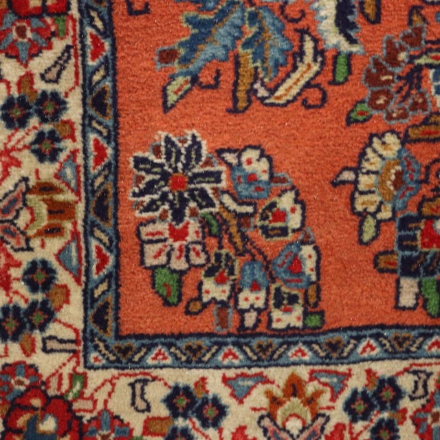 Middle Eastern Saruk Rug For Sale - Image 5 of 8