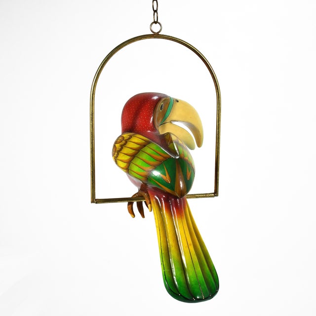 Mid 20th Century Sergio Bustamante Style Toucan For Sale - Image 5 of 12