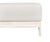 Wood Paradiso Outdoor Teak Natural Look Ottoman - Gray Fabric For Sale - Image 7 of 7
