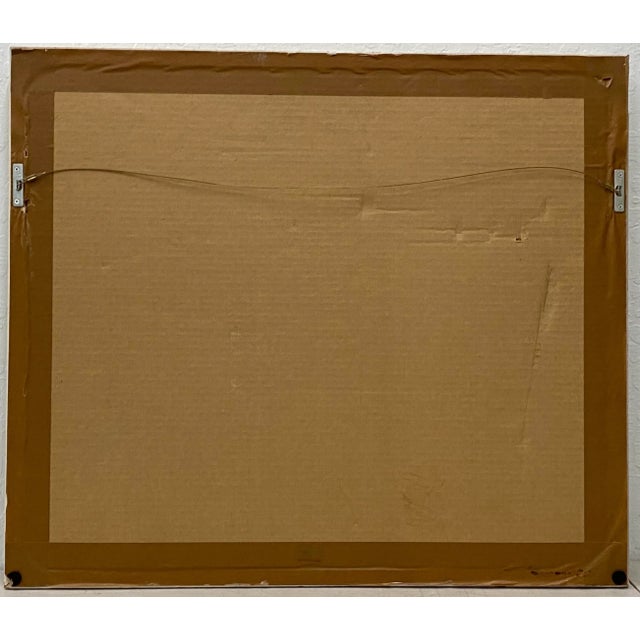 Margie Dickson "Pueblo 2" Original Pastel on Paper 20th Century For Sale - Image 9 of 10