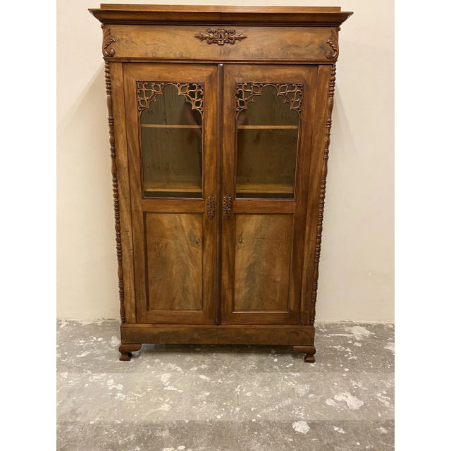 Antique Bookcase, 1880s For Sale - Image 12 of 18