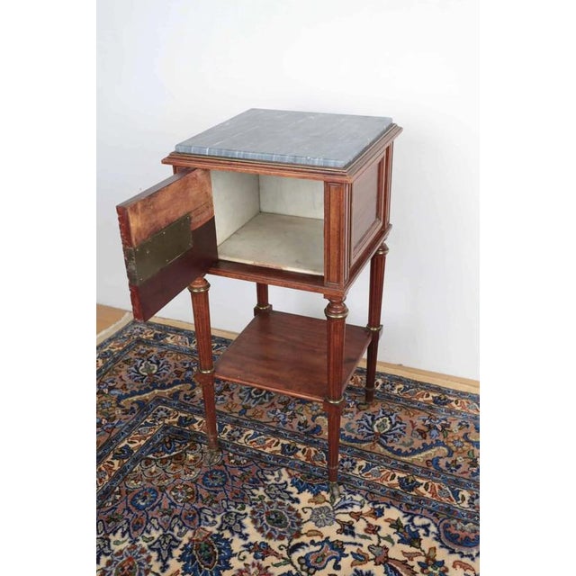 Louis XVI Style Bedside Table For Sale - Image 6 of 7